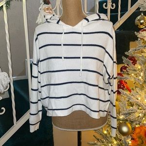 Summer & Rose Pullover White Hoodie